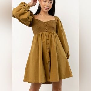 Olive/Brown Dress
